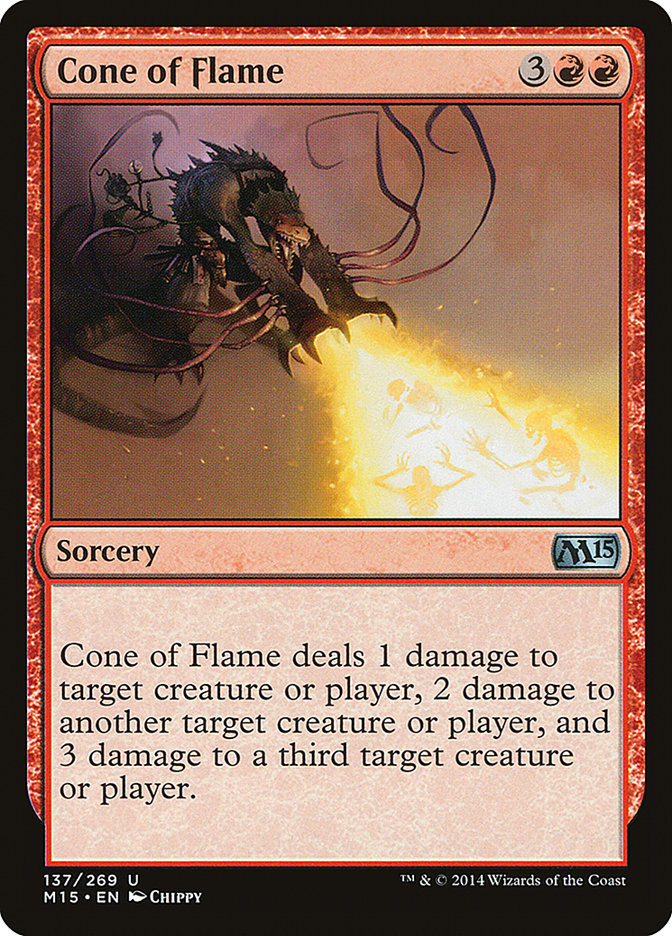 Cone of Flame [Magic 2015] | Game Grid - Logan