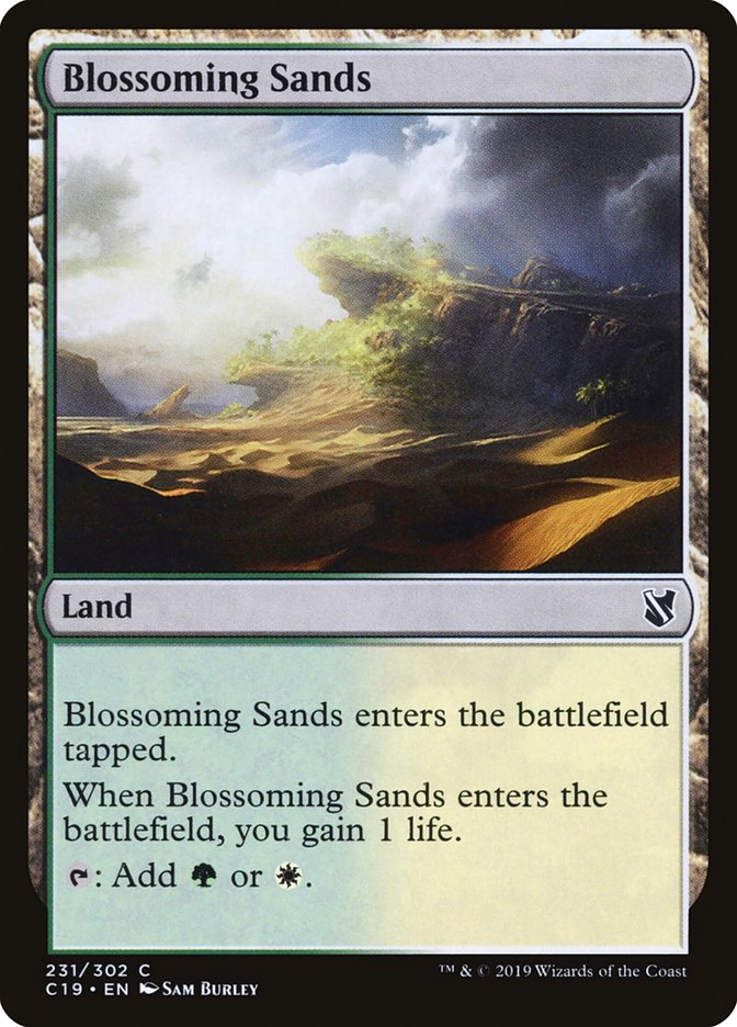 Blossoming Sands [Commander 2019] | Game Grid - Logan