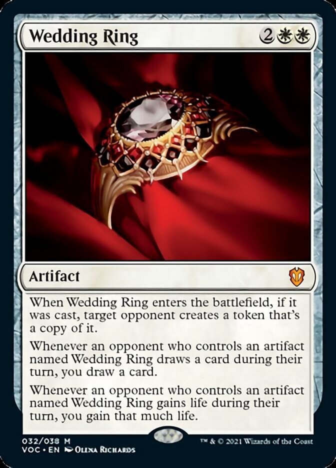 Wedding Ring [Innistrad: Crimson Vow Commander] | Game Grid - Logan