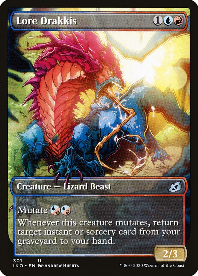 Lore Drakkis (Showcase) [Ikoria: Lair of Behemoths] | Game Grid - Logan