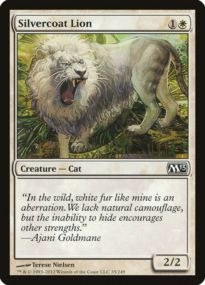 Silvercoat Lion [Magic 2013] | Game Grid - Logan