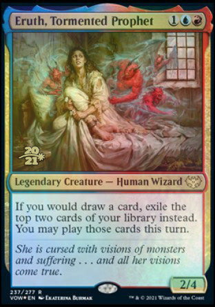 Eruth, Tormented Prophet [Innistrad: Crimson Vow Prerelease Promos] | Game Grid - Logan