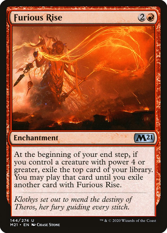 Furious Rise [Core Set 2021] | Game Grid - Logan