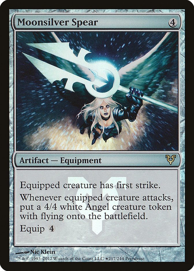 Moonsilver Spear [Avacyn Restored Prerelease Promos] | Game Grid - Logan