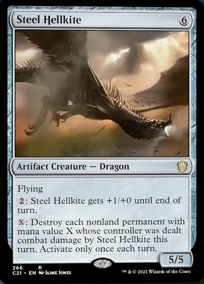 Steel Hellkite [Commander 2021] | Game Grid - Logan