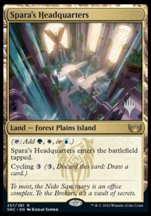 Spara's Headquarters (Promo Pack) [Streets of New Capenna Promos] | Game Grid - Logan