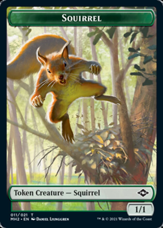 Crab // Squirrel Double-Sided Token [Modern Horizons 2 Tokens] | Game Grid - Logan