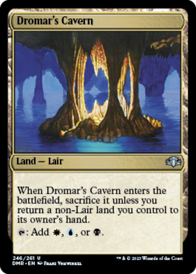 Dromar's Cavern [Dominaria Remastered] | Game Grid - Logan