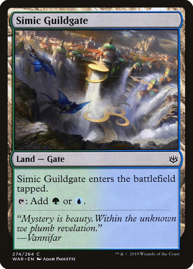 Simic Guildgate [War of the Spark] | Game Grid - Logan