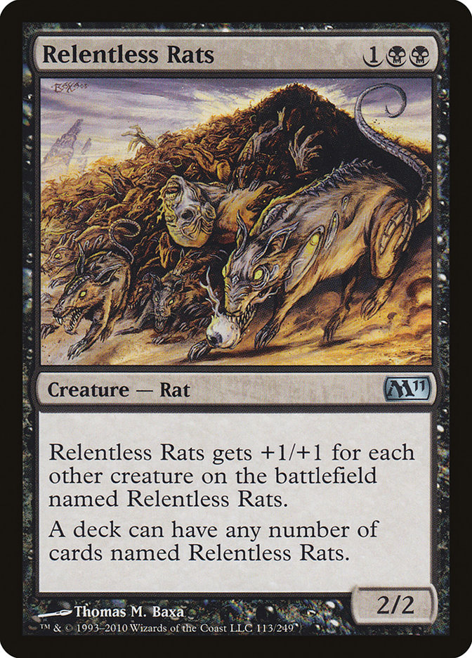 Relentless Rats [Magic 2011] | Game Grid - Logan