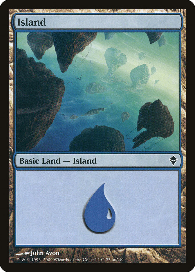 Island (234a) [Zendikar] | Game Grid - Logan