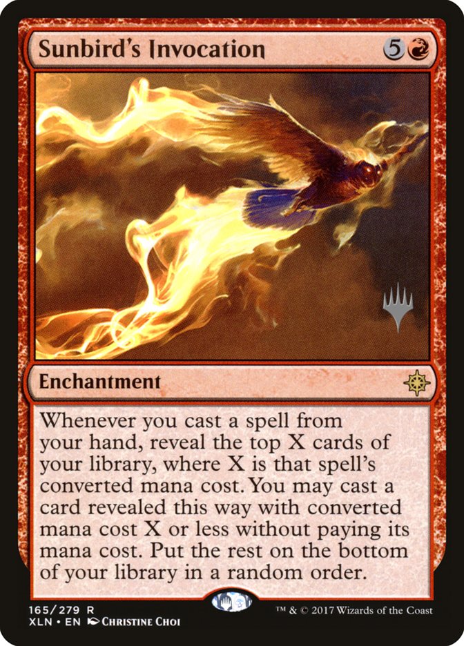 Sunbird's Invocation (Promo Pack) [Ixalan Promos] | Game Grid - Logan