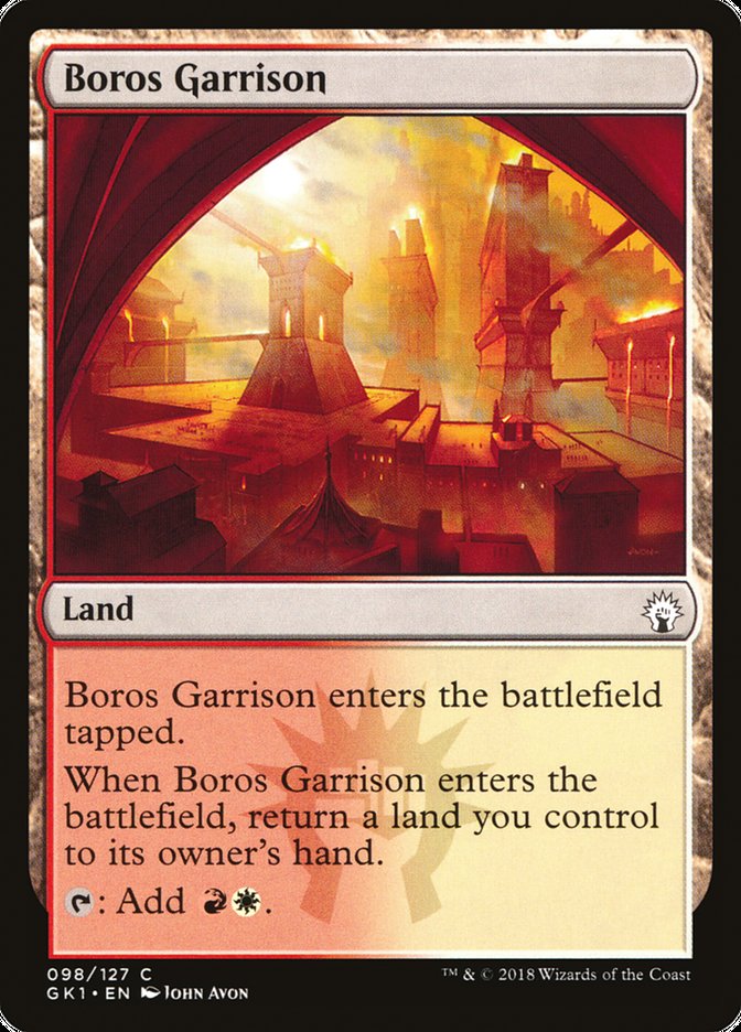 Boros Garrison [Guilds of Ravnica Guild Kit] | Game Grid - Logan