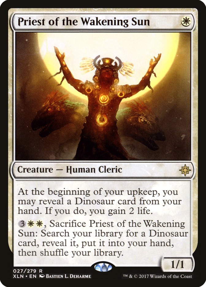 Priest of the Wakening Sun [Ixalan] | Game Grid - Logan