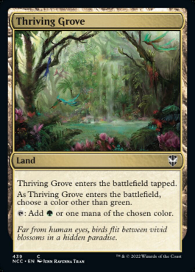Thriving Grove [Streets of New Capenna Commander] | Game Grid - Logan