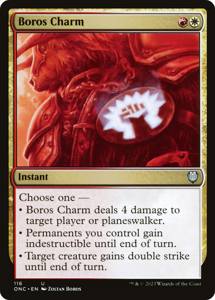 Boros Charm [Phyrexia: All Will Be One Commander] | Game Grid - Logan