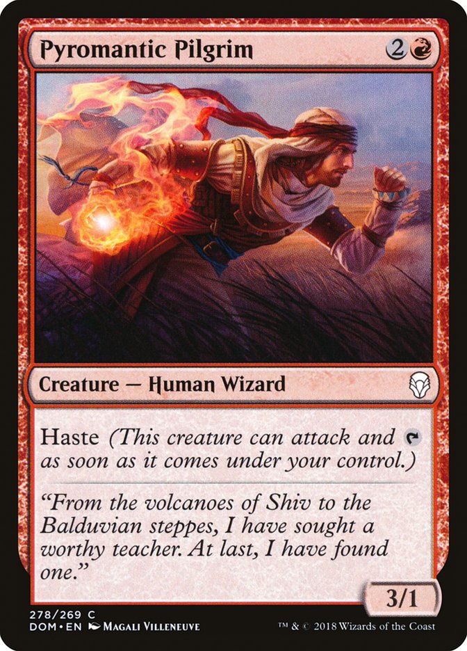 Pyromantic Pilgrim [Dominaria] | Game Grid - Logan