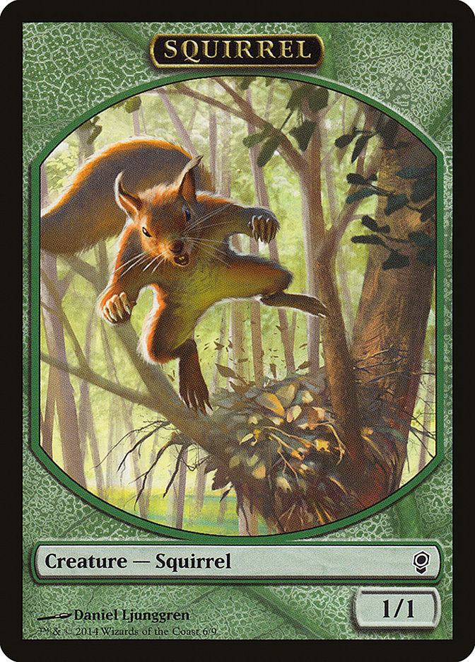 Squirrel Token [Conspiracy Tokens] | Game Grid - Logan