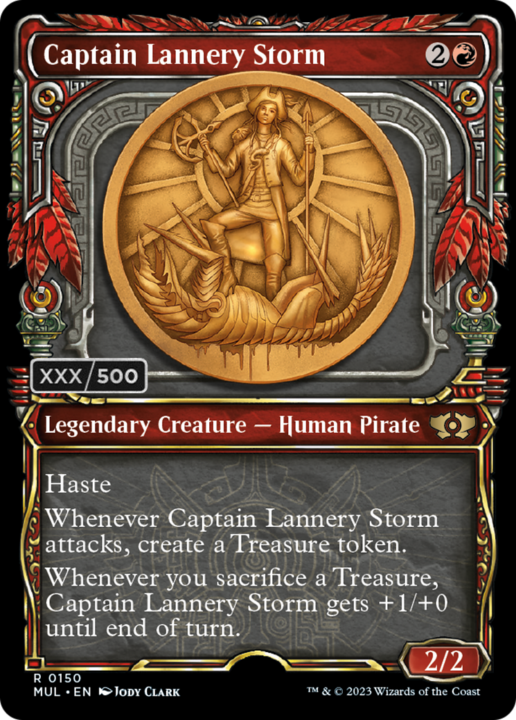 Captain Lannery Storm (Serialized) [Multiverse Legends] | Game Grid - Logan