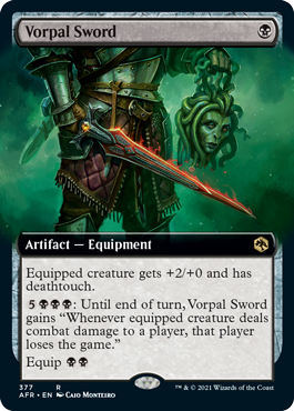 Vorpal Sword (Extended Art) [Dungeons & Dragons: Adventures in the Forgotten Realms] | Game Grid - Logan