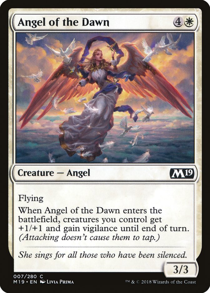 Angel of the Dawn [Core Set 2019] | Game Grid - Logan