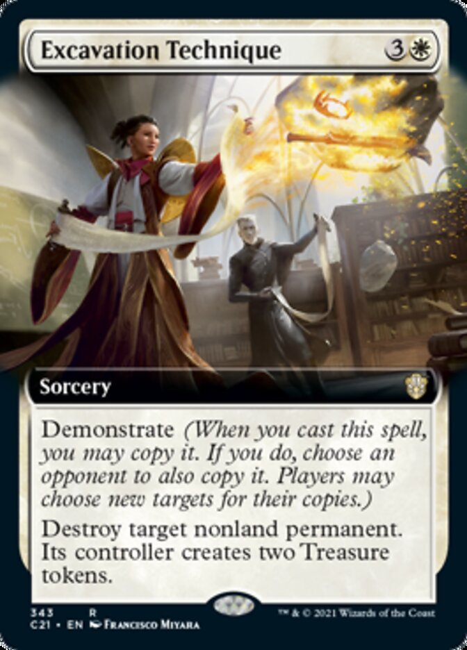 Excavation Technique (Extended Art) [Commander 2021] | Game Grid - Logan