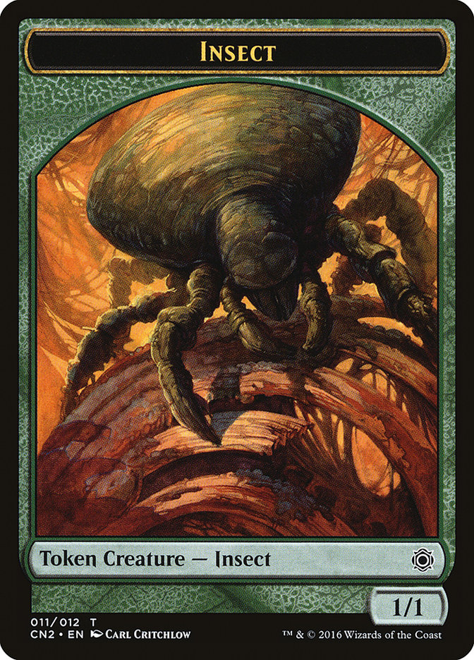 Insect Token [Conspiracy: Take the Crown Tokens] | Game Grid - Logan