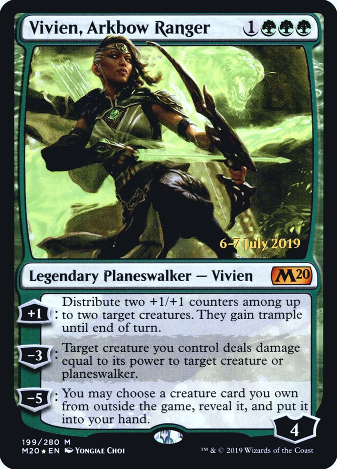 Vivien, Arkbow Ranger [Core Set 2020 Prerelease Promos] | Game Grid - Logan