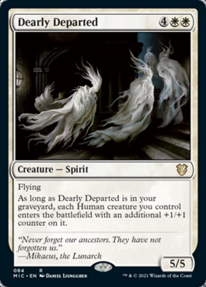 Dearly Departed [Innistrad: Midnight Hunt Commander] | Game Grid - Logan