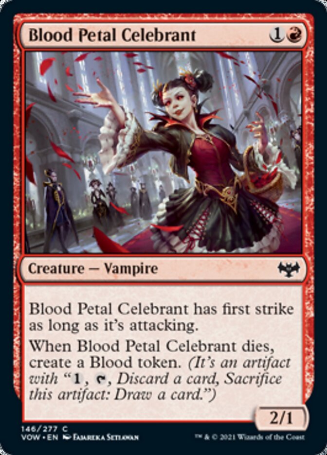 Blood Petal Celebrant [Innistrad: Crimson Vow] | Game Grid - Logan