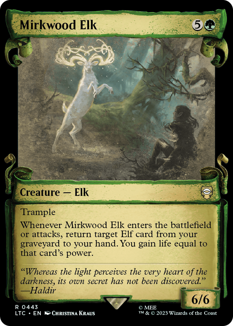Mirkwood Elk [The Lord of the Rings: Tales of Middle-Earth Commander Showcase Scrolls] | Game Grid - Logan