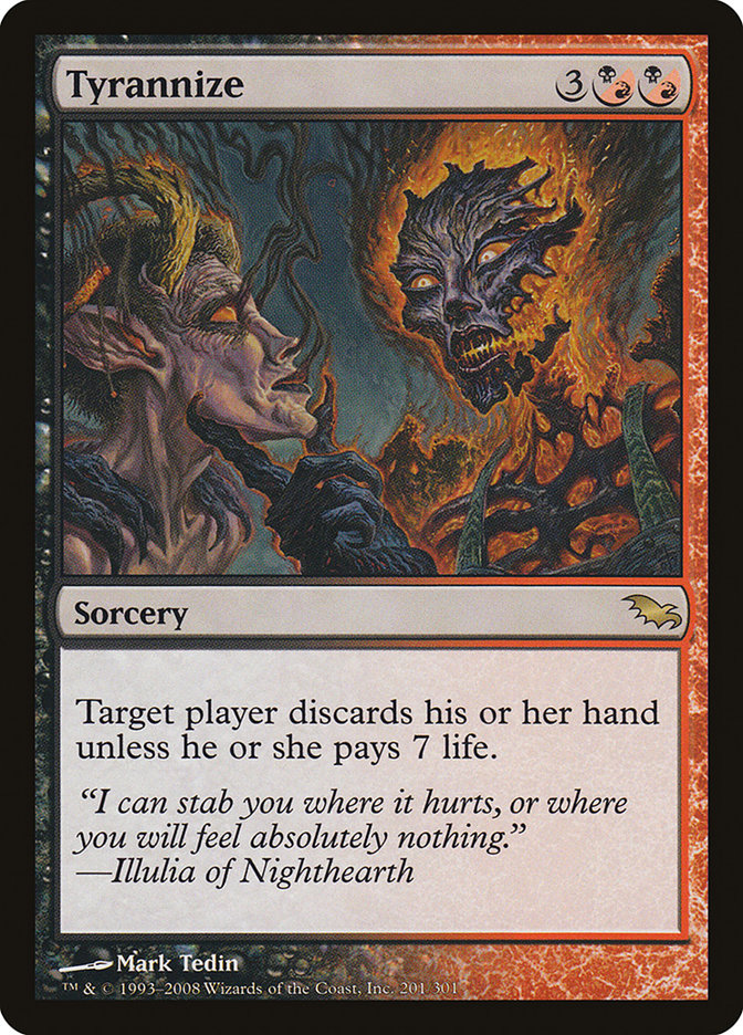 Tyrannize [Shadowmoor] | Game Grid - Logan