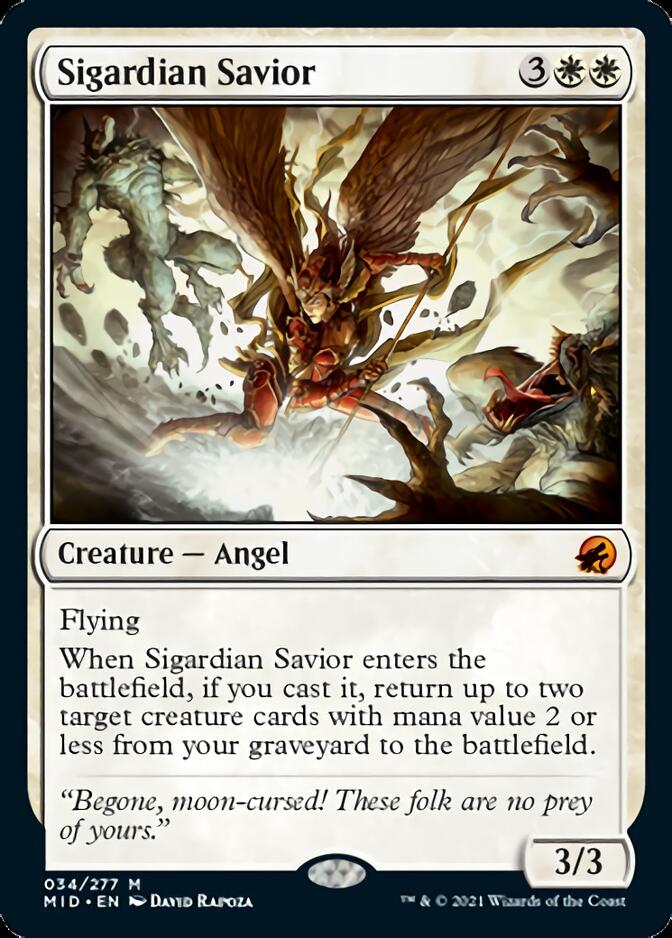Sigardian Savior [Innistrad: Midnight Hunt] | Game Grid - Logan