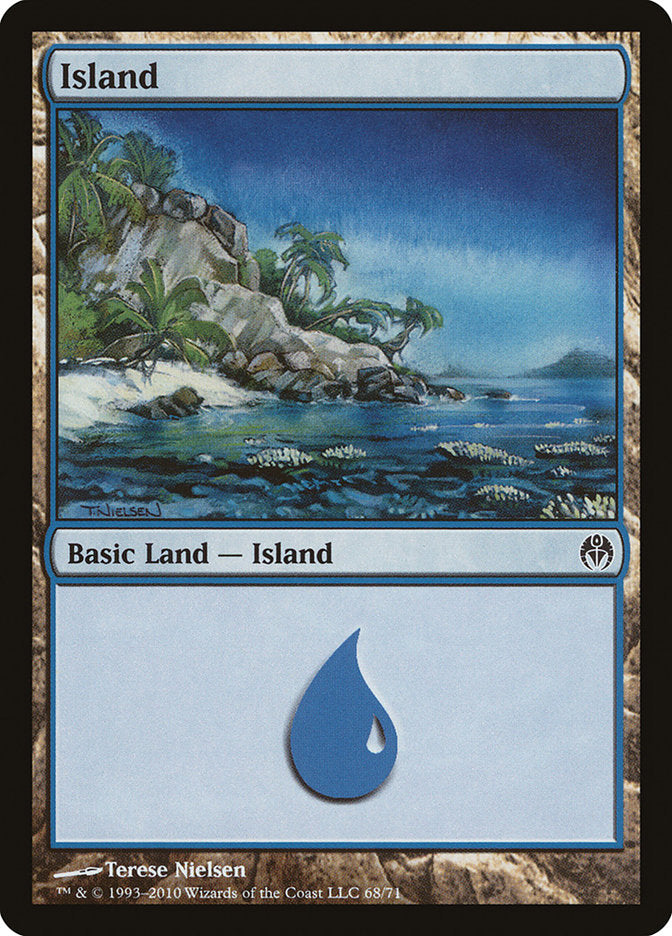 Island (68) [Duel Decks: Phyrexia vs. the Coalition] | Game Grid - Logan