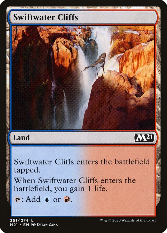 Swiftwater Cliffs [Core Set 2021] | Game Grid - Logan