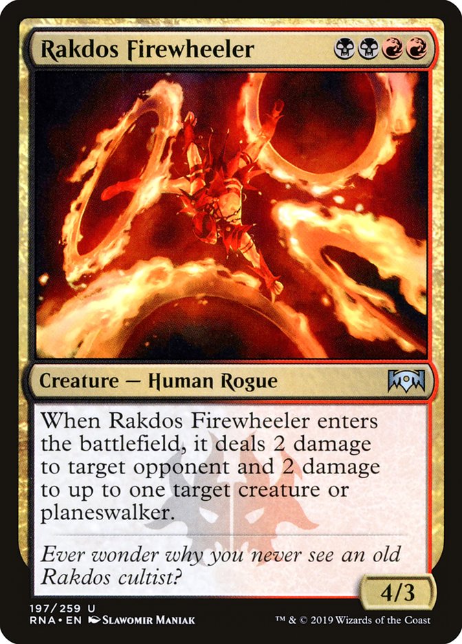 Rakdos Firewheeler [Ravnica Allegiance] | Game Grid - Logan