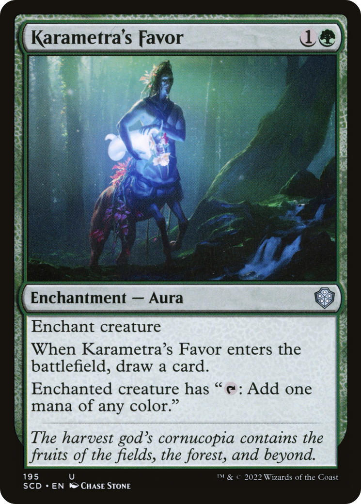Karametra's Favor [Starter Commander Decks] | Game Grid - Logan