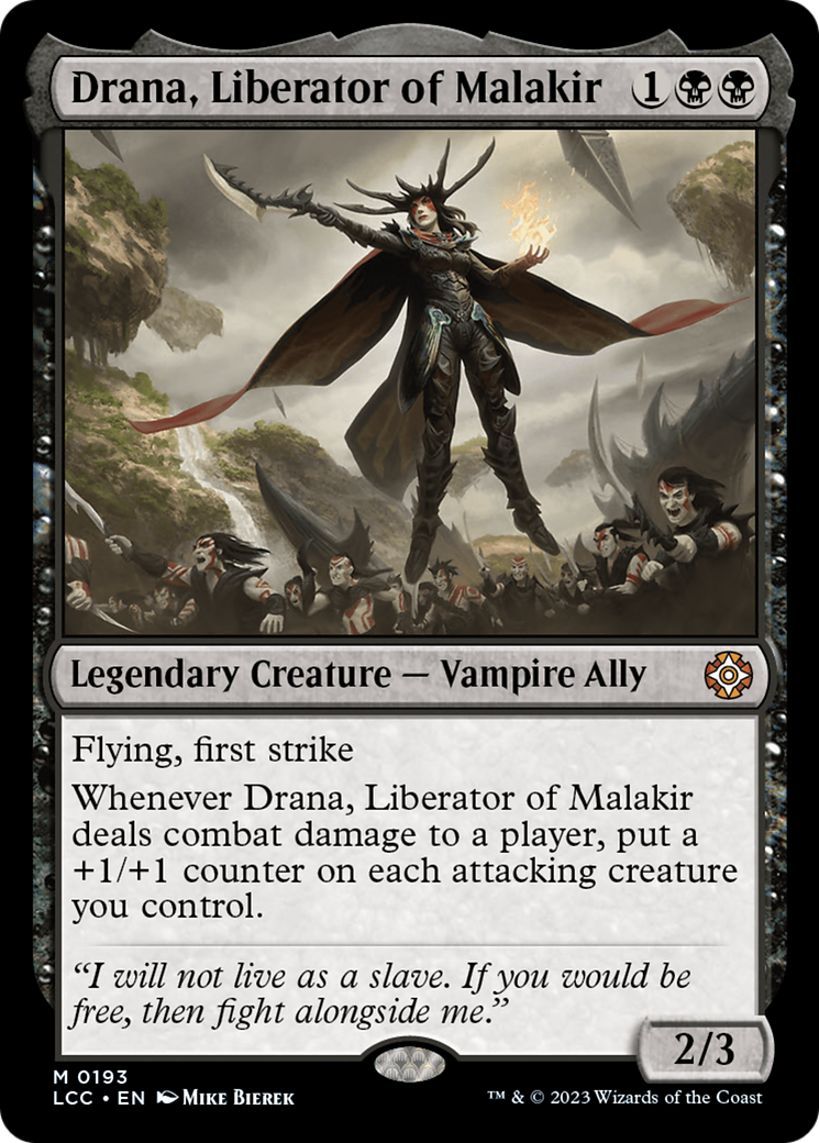 Drana, Liberator of Malakir [The Lost Caverns of Ixalan Commander] | Game Grid - Logan