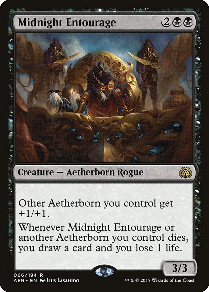 Midnight Entourage [Aether Revolt] | Game Grid - Logan