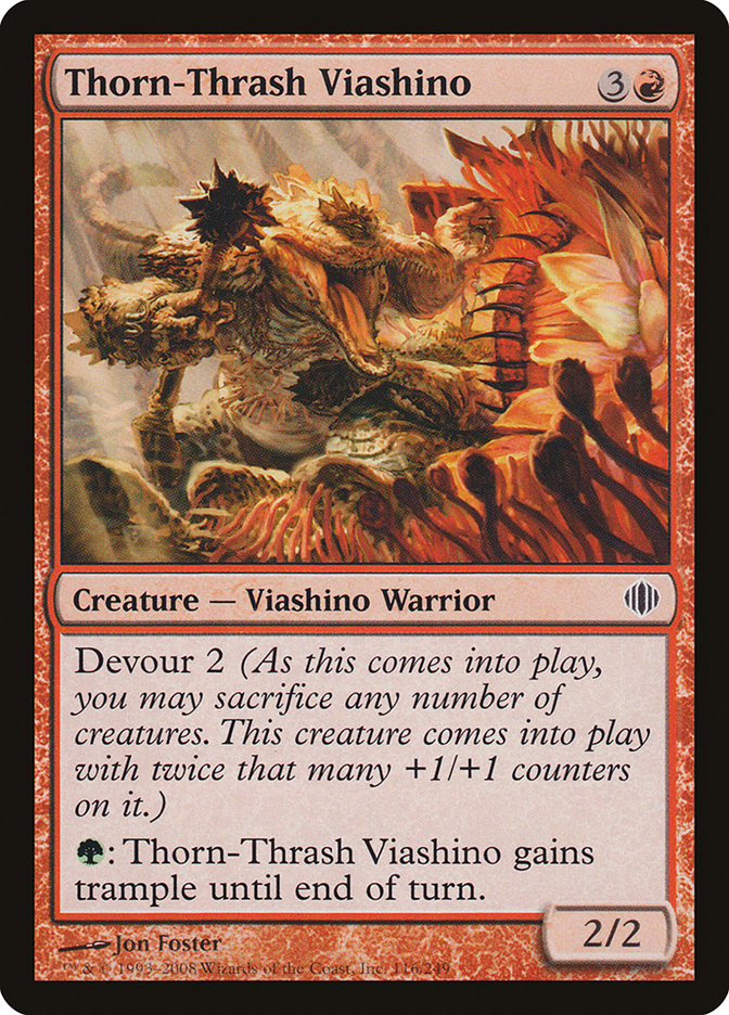 Thorn-Thrash Viashino [Shards of Alara] | Game Grid - Logan