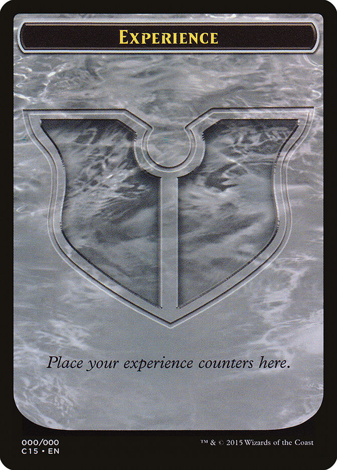 Experience // Experience Double-Sided Token [Commander 2015 Tokens] | Game Grid - Logan