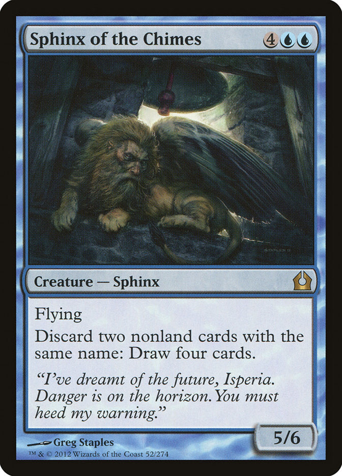 Sphinx of the Chimes [Return to Ravnica] | Game Grid - Logan