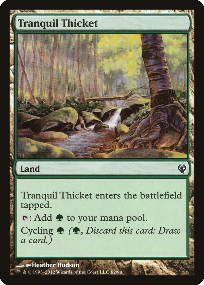 Tranquil Thicket [Duel Decks: Izzet vs. Golgari] | Game Grid - Logan