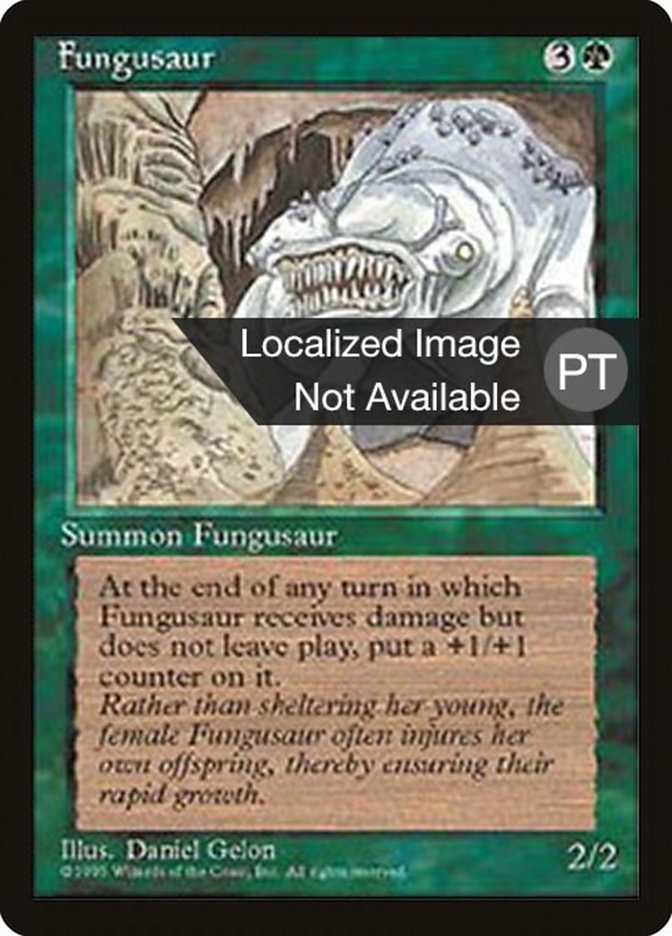 Fungusaur [Fourth Edition (Foreign Black Border)] | Game Grid - Logan