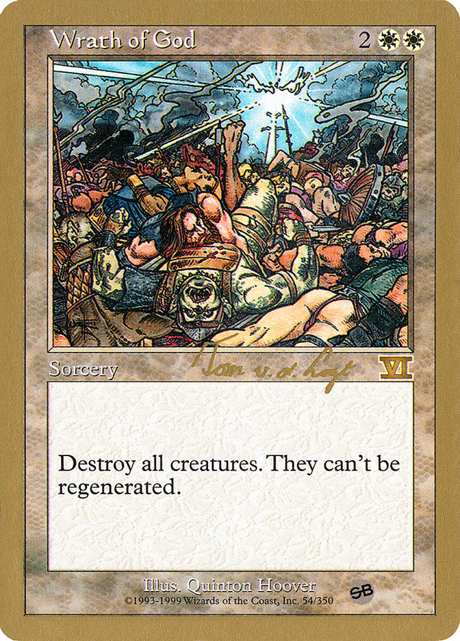 Wrath of God (Tom van de Logt) (SB) [World Championship Decks 2000] | Game Grid - Logan