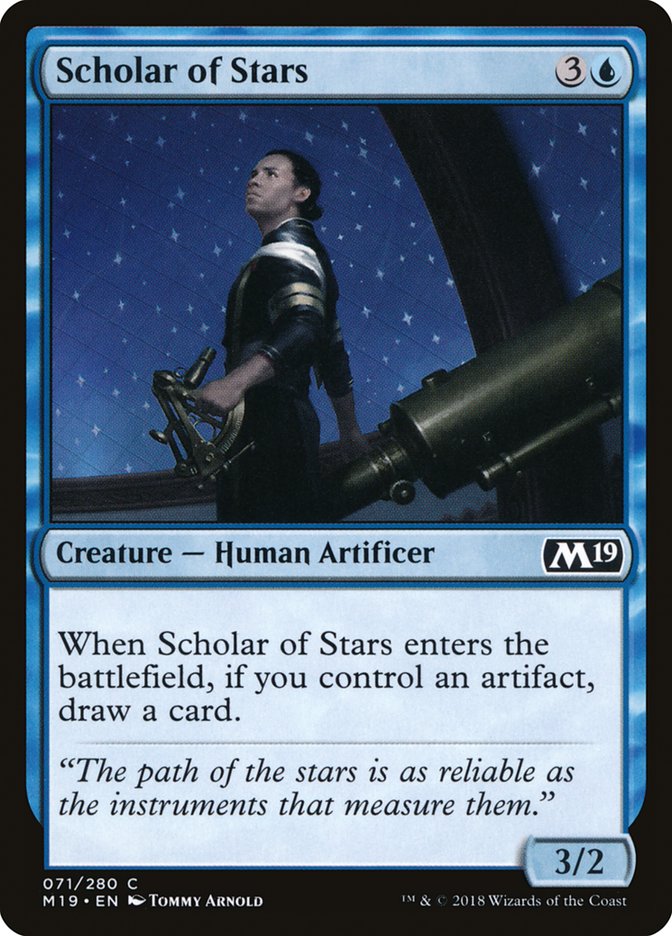 Scholar of Stars [Core Set 2019] | Game Grid - Logan