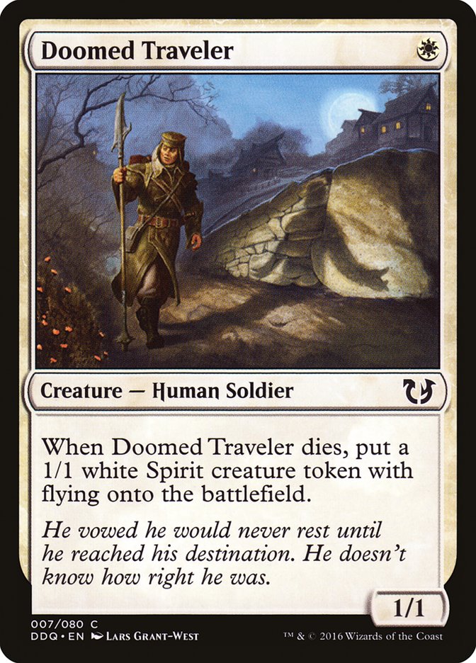 Doomed Traveler [Duel Decks: Blessed vs. Cursed] | Game Grid - Logan