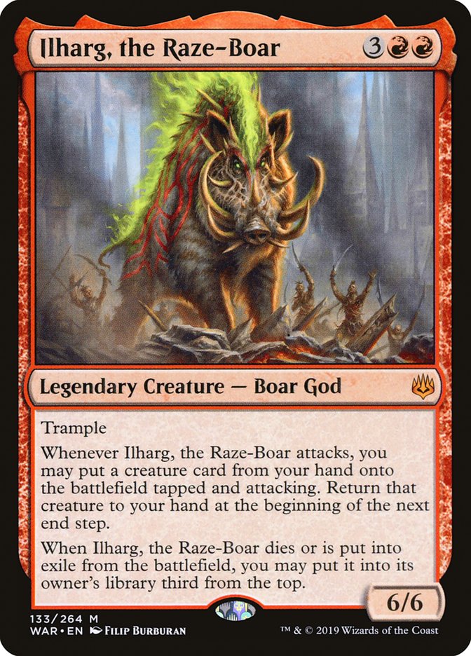 Ilharg, the Raze-Boar [War of the Spark] | Game Grid - Logan