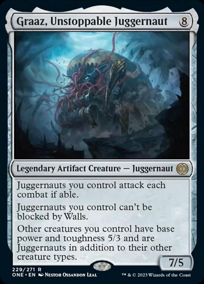 Graaz, Unstoppable Juggernaut [Phyrexia: All Will Be One] | Game Grid - Logan