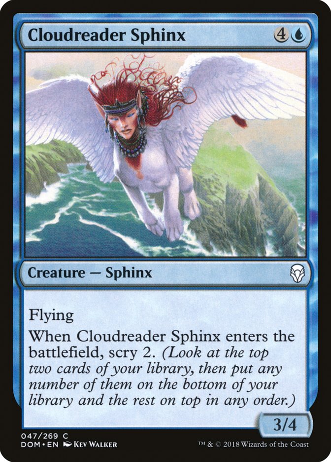Cloudreader Sphinx [Dominaria] | Game Grid - Logan